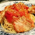 ○ななこ○'s cooksnap of when they made トマトで夏を乗り切る！冷製和風パスタ.