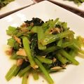 hinauri's cooksnap of when they made やみつきになる！小松菜のシーチキン炒め.