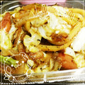 ちぃcarrie's cooksnap of when they made キャベツたっぷり♪我が家の焼きうどん.