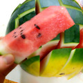 ▲▼ｍｉｋｉ's cooksnap of when they made すいかの切り方.