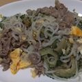 きらり流れ星's cooksnap of when they made ✿ゴーヤと糸こんの炒め煮✿.