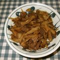 くろろほるむ's cooksnap of when they made 常備菜「牛肉とごぼうのしぐれ煮」.
