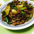 にしむらいおン's cooksnap of when they made 牛肉とネギ すき焼き風.