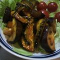 river36's cooksnap of when they made 夏バテ防止☆茄子とゴーヤの味噌炒め！.