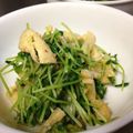 jonnychuck's cooksnap of when they made 豆苗とキャベツの梅おかかサラダ.