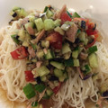 dazydazy's cooksnap of when they made トマトとツナの冷やしそうめん.