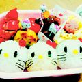 rcs_u's cooksnap of when they made 簡単♡さくらんぼキティちゃん♪キャラ弁.