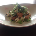 こん＾＾'s cooksnap of when they made 水菜と厚揚げのわさび和えサラダ.