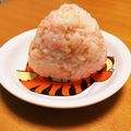 ❁Abake❁'s cooksnap of when they made 明太子＆揚げ玉おにぎり（明太子天むす風）.