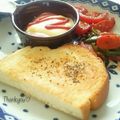 ねっちゃんっ's cooksnap of when they made 塩胡椒トースト♪.