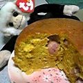 サンソン's cooksnap of when they made 日曜日のお昼は　炊飯器でカレーケーキ♪　激うま！.