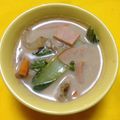 miomioko's cooksnap of when they made チンゲン菜の簡単ミルクスープ.