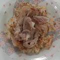 al004's cooksnap of when they made ガーリックライス.