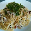 どないすんねん's cooksnap of when they made 夏にはぴったり！！冷製梅しそパスタ.