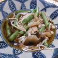 単！！'s cooksnap of when they made ルクエdeいんげんとしめじの醤油煮.