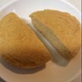 ねこnoしっぽ's cooksnap of when they made レンジで簡単！おからの黄な粉カステラ.