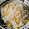 しずにゃん☆'s cooksnap of when they made とうもろこし丸ごと炊き込みご飯.