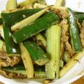 低カロ探検隊's cooksnap of when they made きゅうりと竹輪のピリ辛炒め.