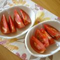 sumirenore's cooksnap of when they made まるでフルーツな✴︎お砂糖トマト✴︎.