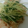 miyarobo's cooksnap of when they made 鶏むね肉と水菜のあっさり炒め.