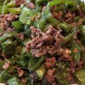 クックJZ81BF☆'s cooksnap of when they made 万願寺とうがらしと牛肉炒め.