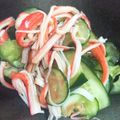 mio1991's cooksnap of when they made かにかまと胡瓜の中華サラダ.