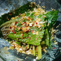 クック1107WQ☆'s cooksnap of when they made エゴマの葉の醤油漬け（ごはんどろぼう〜）.