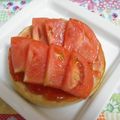 rie-tin's cooksnap of when they made トマッ☆ト～スト♪《苺ジャム》.