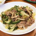ゆーこりん２７'s cooksnap of when they made ゴーヤと豚肉のコク味噌炒め.