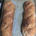 クックLLHF5V☆'s cooksnap of when they made HB！強力粉と薄力粉で本格フランスパン.