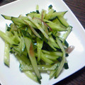 のじまさん's cooksnap of when they made きゅうりとみょうがの簡単酢の物.