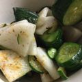 tutocook's cooksnap of when they made シャキシャキ感を楽しむ！大根きゅうり☆.