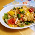 komutatata's cooksnap of when they made ついついお箸が❤アジアンごまごま甘酢鶏.