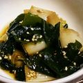 ひろにゃーん's cooksnap of when they made トロトロねぎとわかめのピリ辛サラダ.