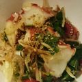 sakiching's cooksnap of when they made たこのガーリック梅肉和え　どすぇ.