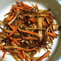 Ichisumi's cooksnap of when they made 超簡単！きんぴらごぼう.