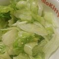 愛しのトゥルビヨン's cooksnap of when they made レタスのおつまみ.