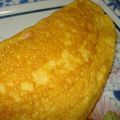 よし乃1987's cooksnap of when they made 材料２つだけ。明太子オムレツ.