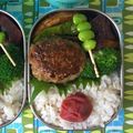 おくば♪'s cooksnap of when they made だし醤油でラクうま♪ごぼう入りハンバーグ.