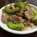 クックエプロン's cooksnap of when they made シンプル　イズ　ベスト　ゴーヤと豚肉炒め.