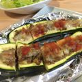 Assie212's cooksnap of when they made ズッキーニボート.