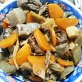 SARINGER's cooksnap of when they made 牛肉と大根 こんにゃくの煮物.