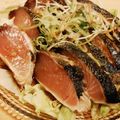 のだめぐみ's cooksnap of when they made まぐろのタタキ、八尾名物、旭ポン酢ソース.