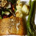 Lake☆Erie's cooksnap of when they made ノルウェー料理★簡単サーモンステーキ焼き.