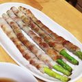 mikutasu's cooksnap of when they made アスパラガスの豚ばらまき巻き.