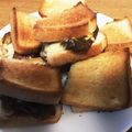料理初心者☆★'s cooksnap of when they made 食パンDEミニカレーパン.