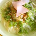 ももちゃんパンダ's cooksnap of when they made 簡単！塩ラーメン.