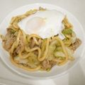 のかまるこ's cooksnap of when they made 焼きうどん.