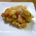 ミセスポット's cooksnap of when they made プリプリ海老と枝豆の熱々かき揚げ♪.