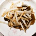 ちゃちゅ2's cooksnap of when they made ●材料３つだけ☆わかめもやしポン酢●.